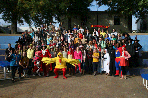 Chapin High Superpowers Unite! (Along with a Chicken and some other Characters...)