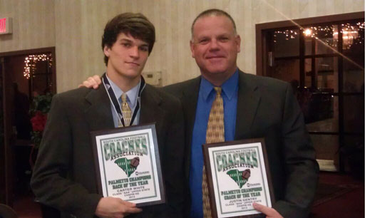 Coach Gentry and Carter White win state honors