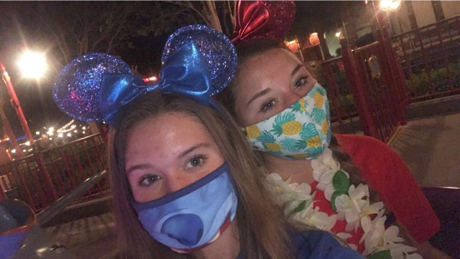 Ella Meyers and Tatum Meyers visit  Walt DisneyWorld during the Covid-19 Pandemic