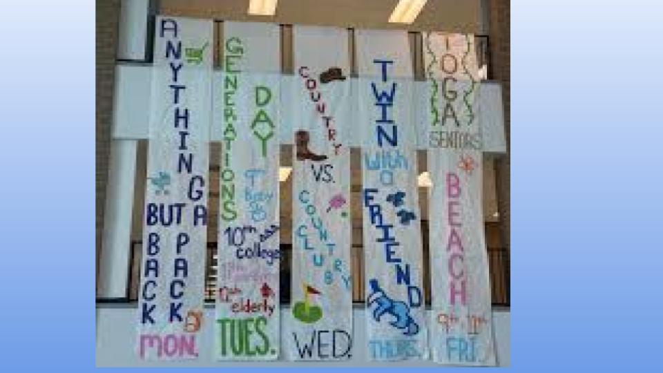 Spunky Spirit Week