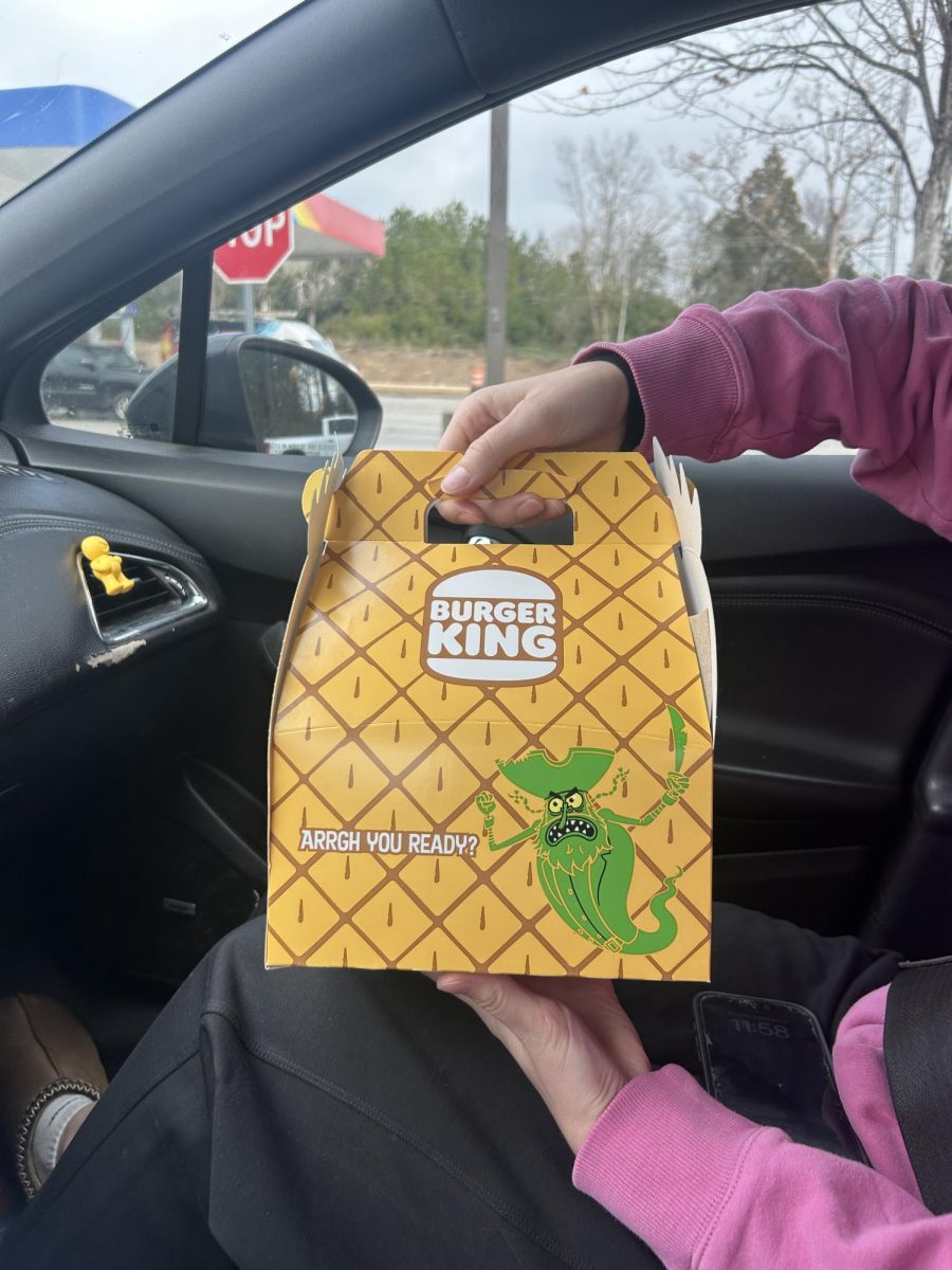 Packaging for the SpongeBob meal Burger King.